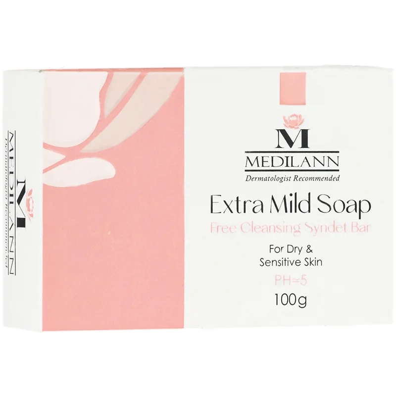 پاک کننده غیر صابونی پوست خشک و حساس مدیلن