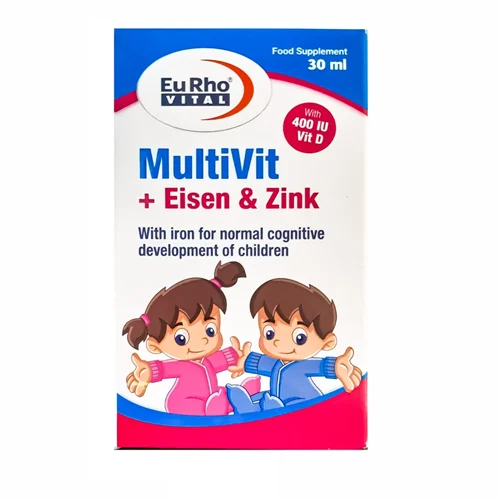 قطره مولتی ویت و آیزن و زینک یوروویتال