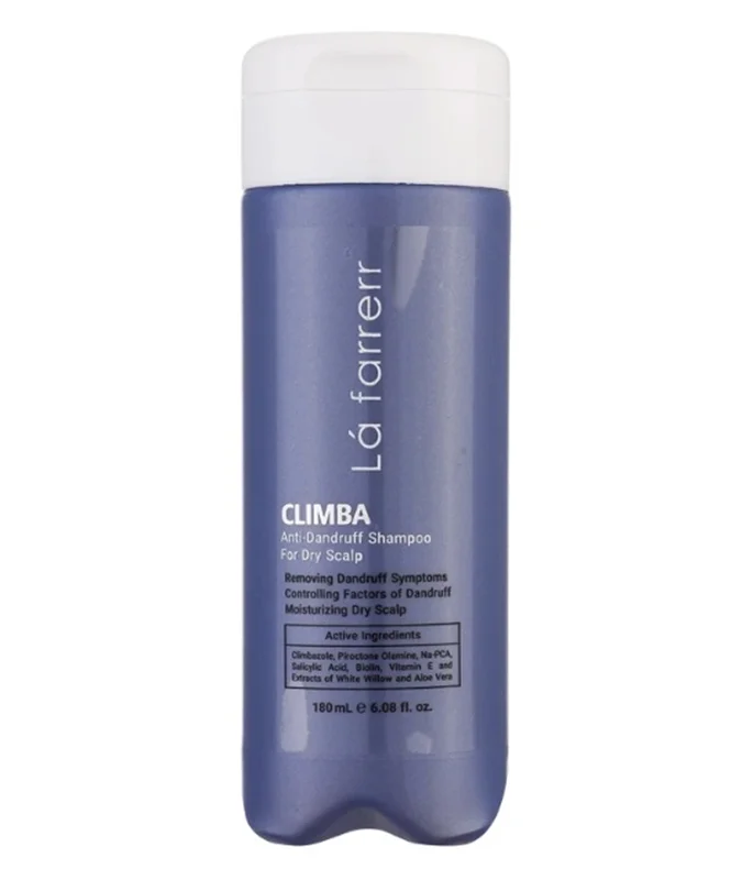 شامپو ضد شوره کلیمبا پوست سر خشک لافارر
