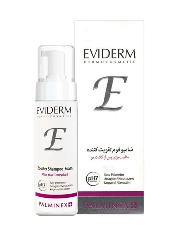شامپو فوم ضد ریزش مو پالمینکس اویدرم بعد کاشت