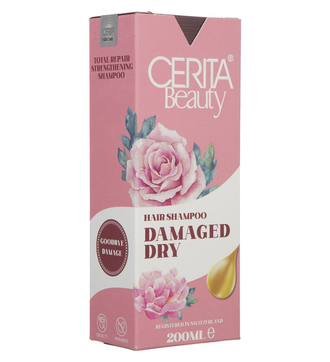 شامپو مو های خشک و آسیب دیده سریتا