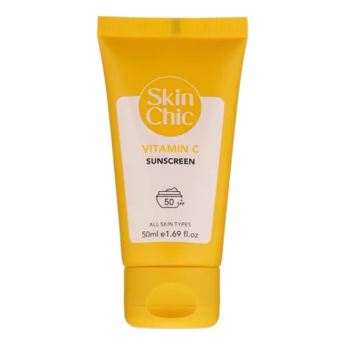 کرم ضد آفتاب ویتامین سی SPF50 اسکین شیک