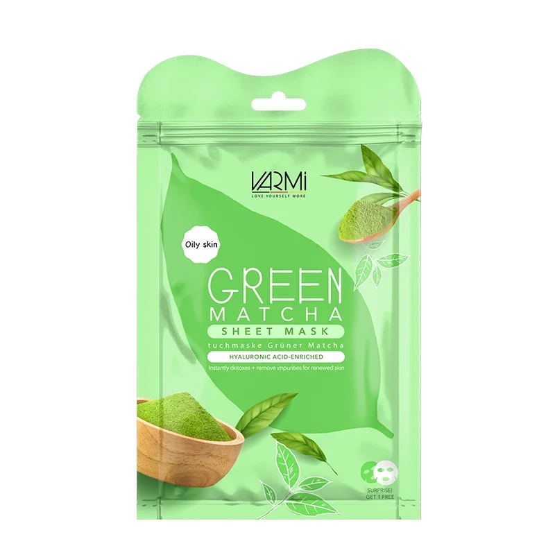 ماسک صورت نقابی وارمی حاوی عصاره چای سبز