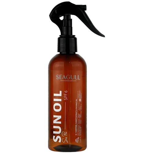 روغن برنزه کننده و ویتامینه SPF6 سیگل