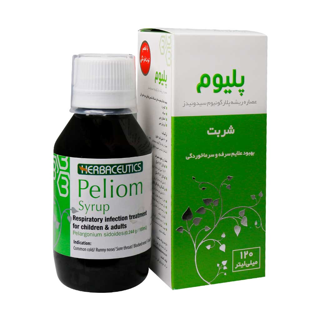 شربت پلیوم (120 میلی لیتر) بهشاد دارو