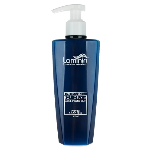 کرم ژل پاک کننده لامینین برای پوست های چرب و آکنهای