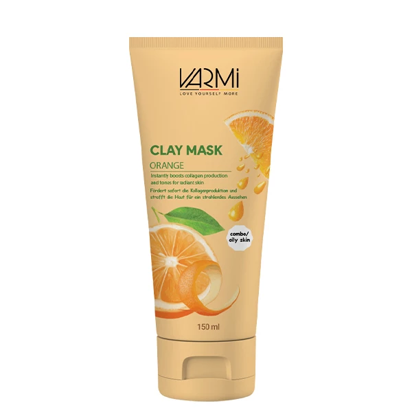 ماسک صورت خاک رسی پرتقال وارمی
