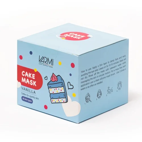 ماسک صورت وارمی مدل کیک حجم 75 میلی لیتر