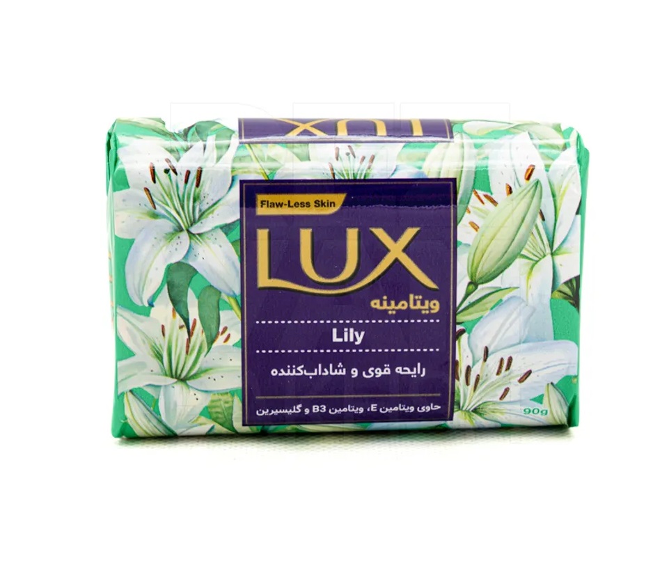 صابون لوکس سبز(گل سفید)90گ