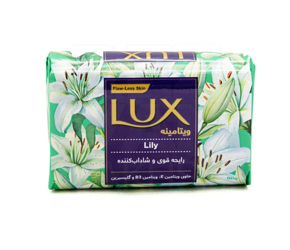 صابون لوکس سبز(گل سفید)90گ