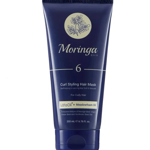 ماسک مو حالت دهنده موهای فر 6 مورینگا