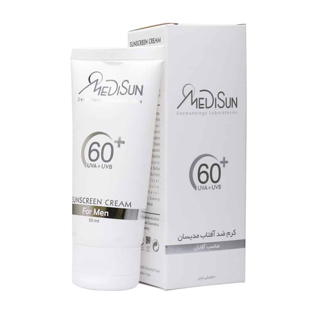 ضد آفتاب SPF60 مناسب آقایان SPF60 مدیسان