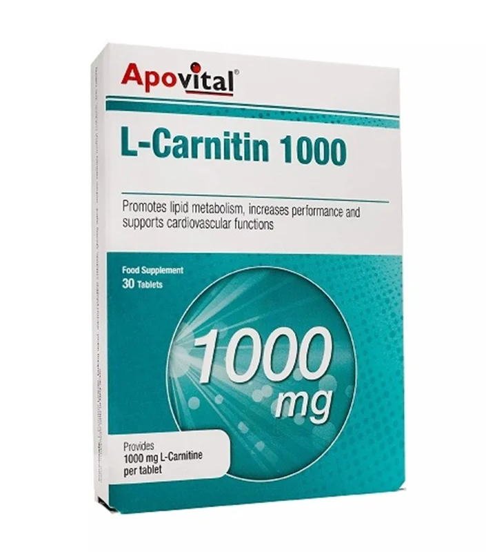 ال کارنیتین 1000 میلی گرم آپوویتال