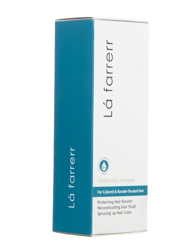 شامپو بدون سولفات مناسب موهای کراتینه و رنگ شده لافارر