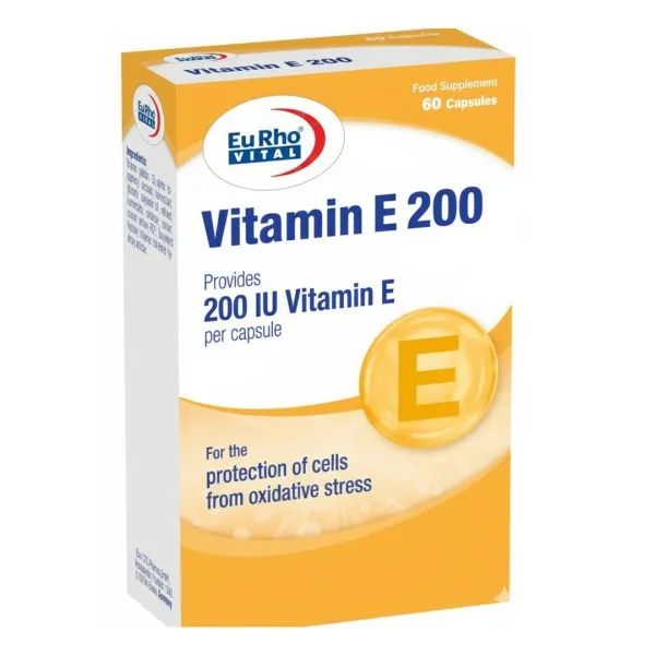 سافت ژل ویتامین ای 200 واحدی یوروویتال (60 عددی)