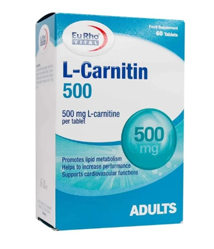 ال کارنیتین 500 میلی گرم یوروویتال