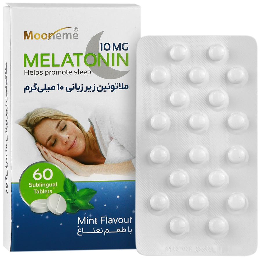 ملاتونین 10 میلی گرم 60 عدد اکسیر آفرین آریا