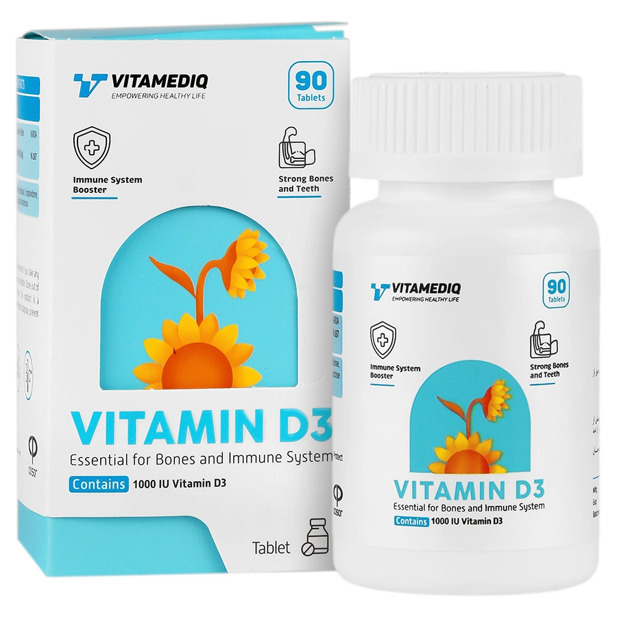 ویتامین د3 1000 واحدی ویتامدیک (90 عددی)
