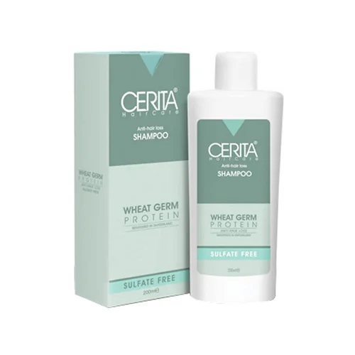شامپو ضد ریزش جوانه گندم سریتا بدون سولفات