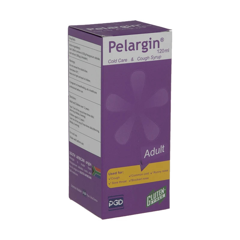 پلارژین شربت سرماخوردگی وضد سرفه