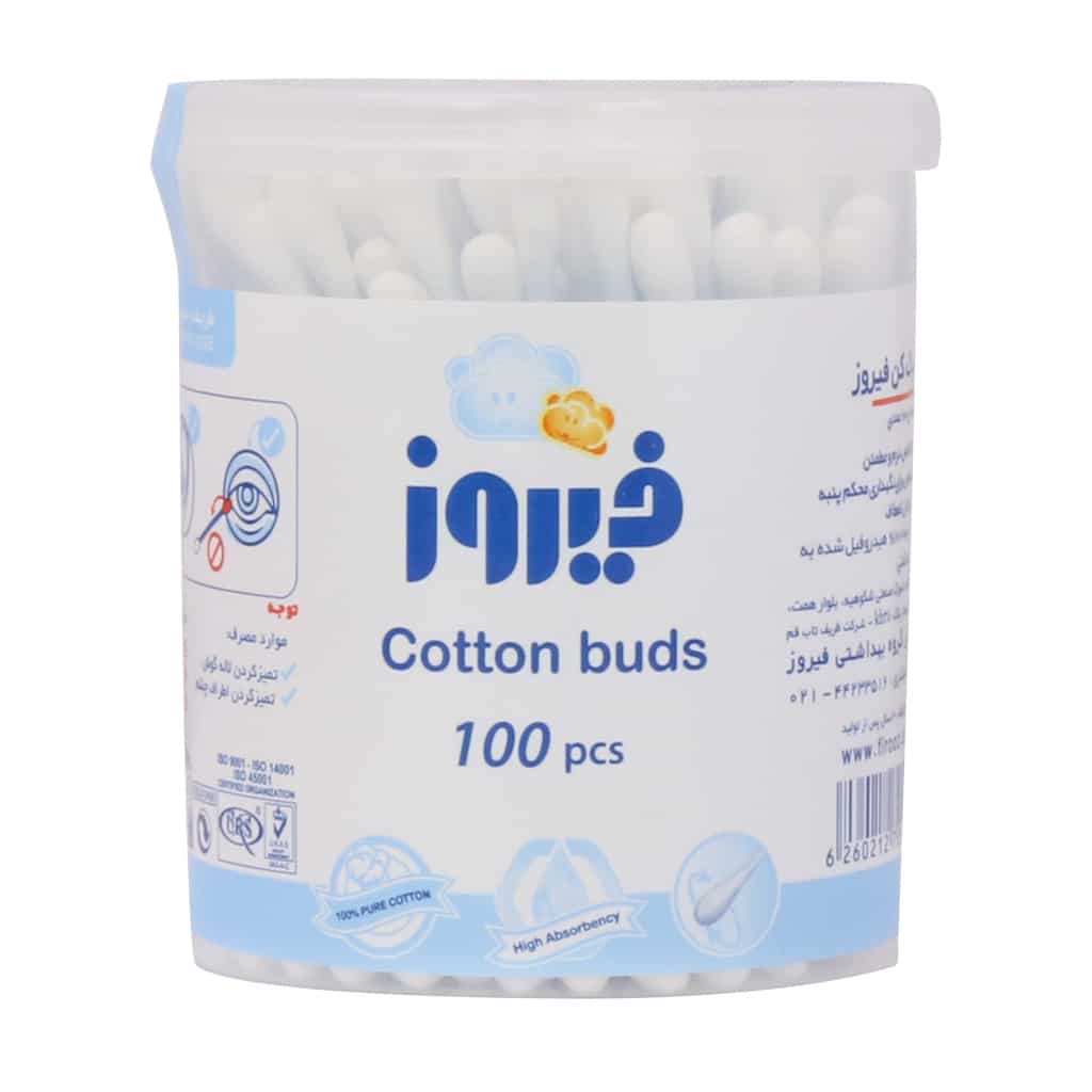 گوش پاک کن فیروز 100 عدد