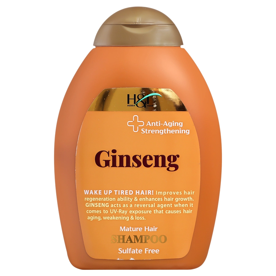 شامپو تقویت کننده مو جینسنگ اچ اند تی