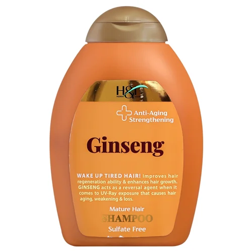 شامپو تقویت کننده مو جینسنگ اچ اند تی