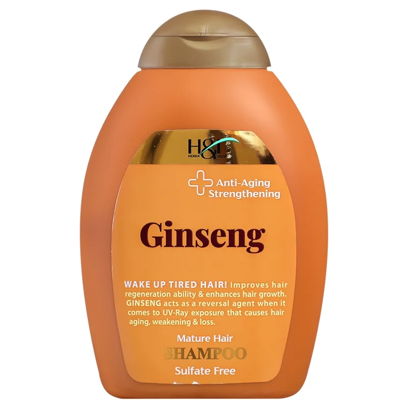 شامپو تقویت کننده مو جینسنگ اچ اند تی