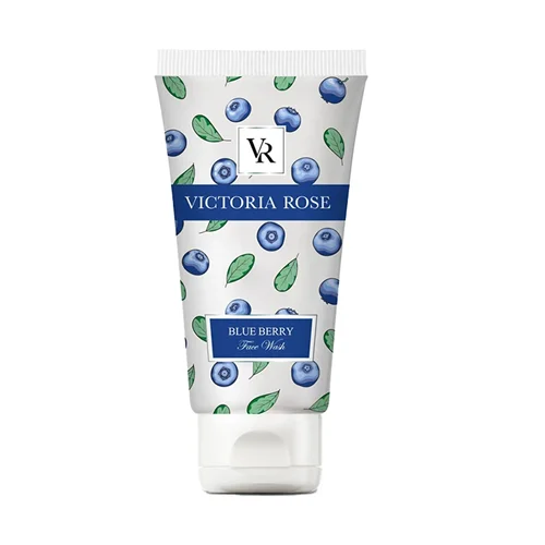 ژل شستشوی صورت عصاره بلوبری ویکتوریا رز