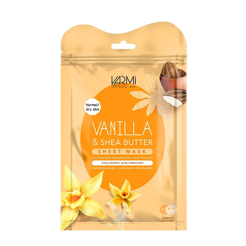 ماسک صورت نقابی وارمی حاوی عصاره وانیل