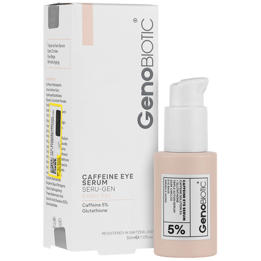 سرم دور چشم کافئین سرو ژن ژنوبایوتیک